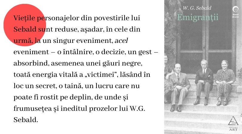 Reach content for Google search „w.g. sebald”