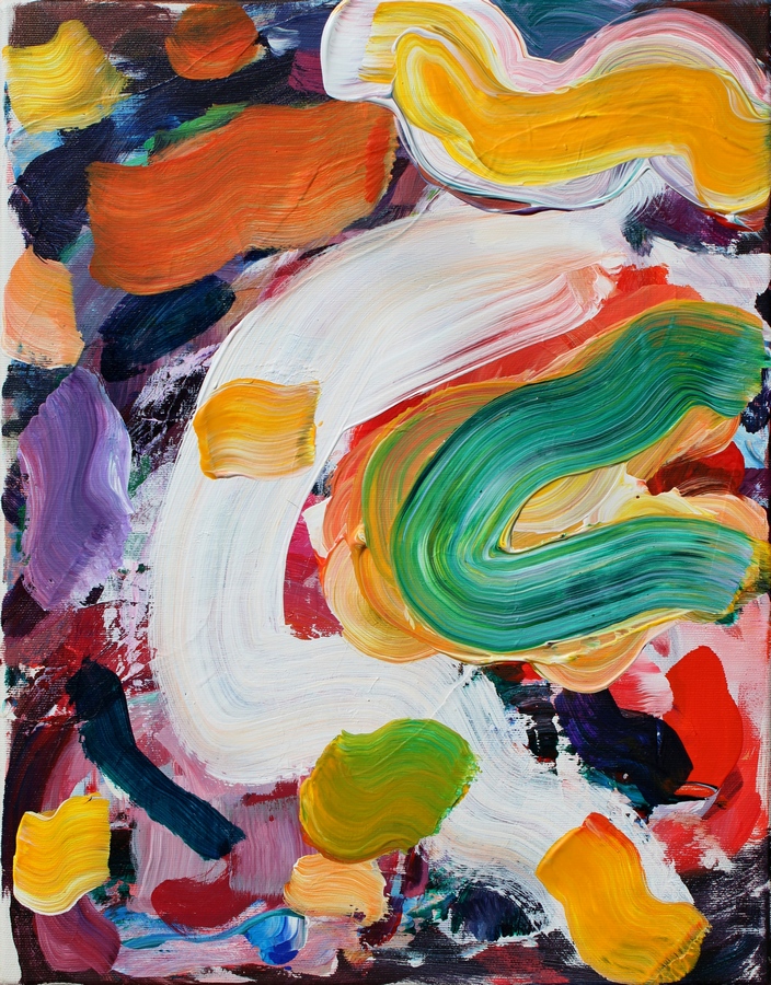 No-Dot-is-an-Island-But-They-All-Want-To-45-x-35-cm-acrylic-on-canvas-nicu-stanciu-literomania