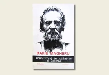 Coperta primei ediții a romanului „nemuritorul în solitudine și durerea” de Darie Magheru (ED. Arania, 2005)