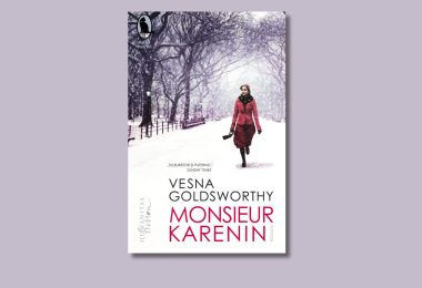 Coperta romanului „Monsieur Karenin” de Vesna Goldsworthy