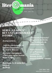 Coperta revistei Literomania nr. 403