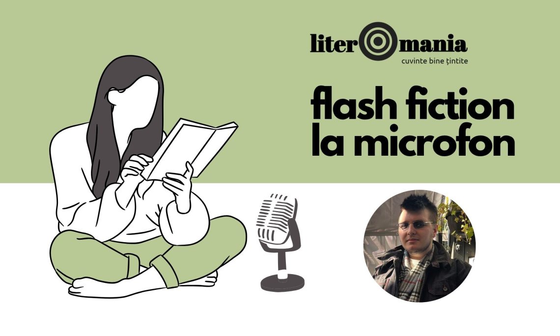 Călin Guțu, Flash fiction la microfon. Podcast Literomania