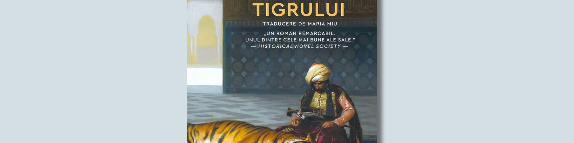 Coperta romanului „Pe spinarea tigrului” de Zülfü Livaneli (Humanitas Fiction, 2026)