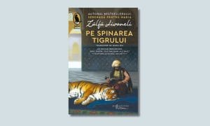 Coperta romanului „Pe spinarea tigrului” de Zülfü Livaneli (Humanitas Fiction, 2026)