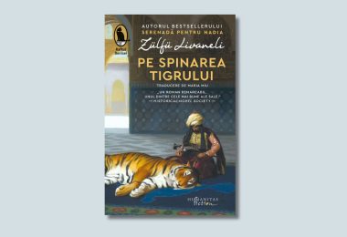 Coperta romanului „Pe spinarea tigrului” de Zülfü Livaneli (Humanitas Fiction, 2026)